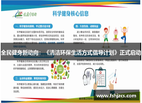 全民健身新动向：《清洁环保生活方式倡导计划》正式启动